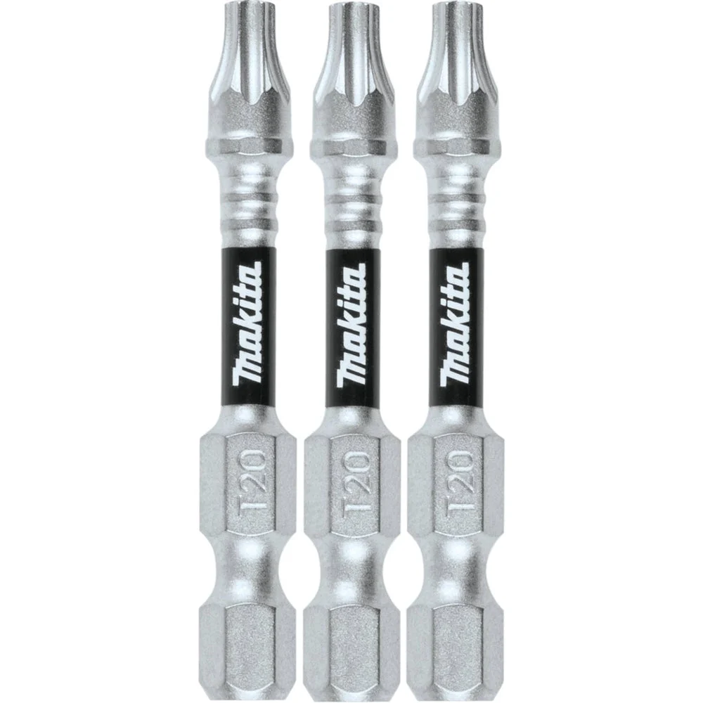 Makita E-00848 T20 Torx 2 in. Power Bit 3pk