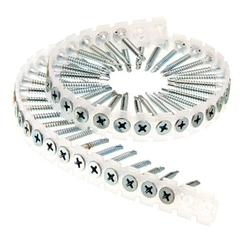 Senco 06C125Cb 6G 1 1-4 in.Clear Zinc Drywall Screws