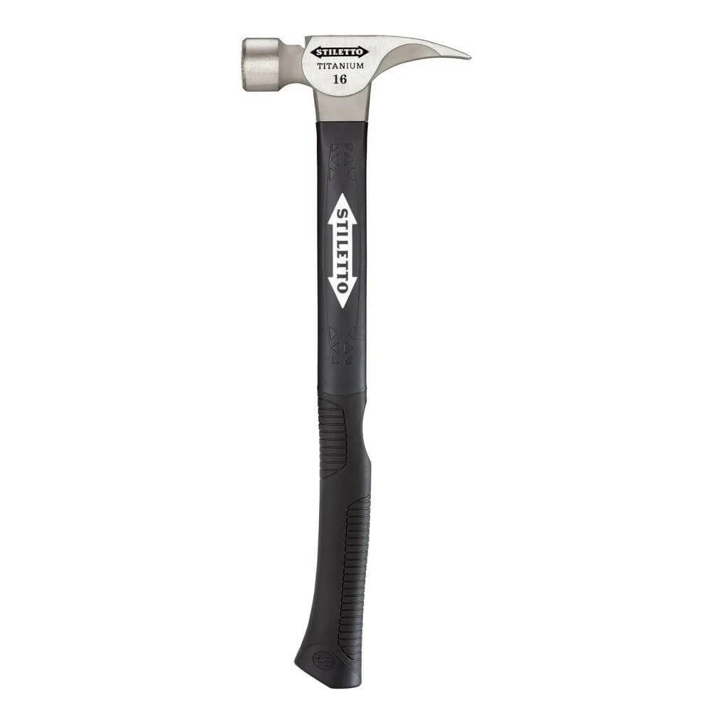 Stiletto TI16SC-F 16oz Titanium Smooth Face, 18" Hybrid Fiberglass Handle