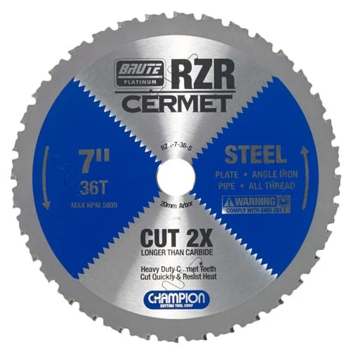 Champion Rzr-7-36-S 7 In. Cermet Circular Saw Blade
