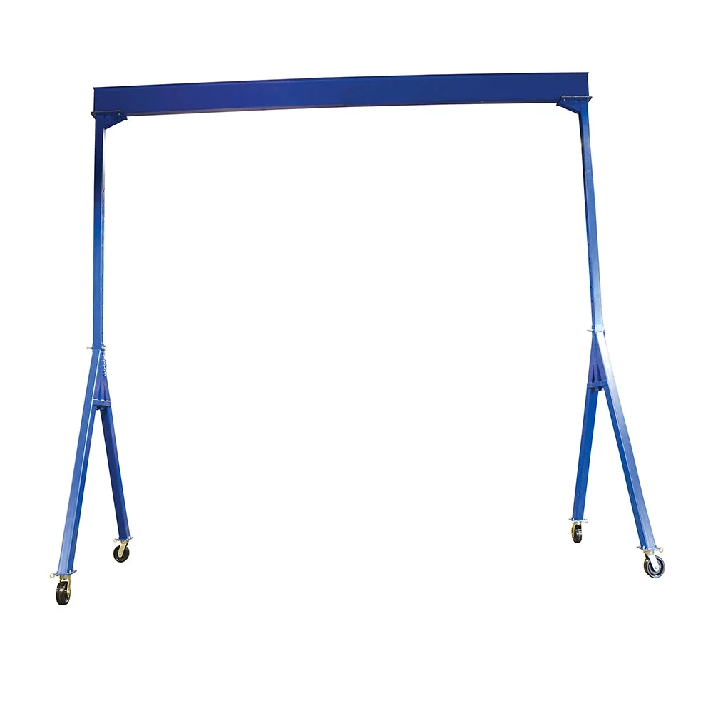 Vestil Adj Height Steel Gantry Crane 8k 20 X 14