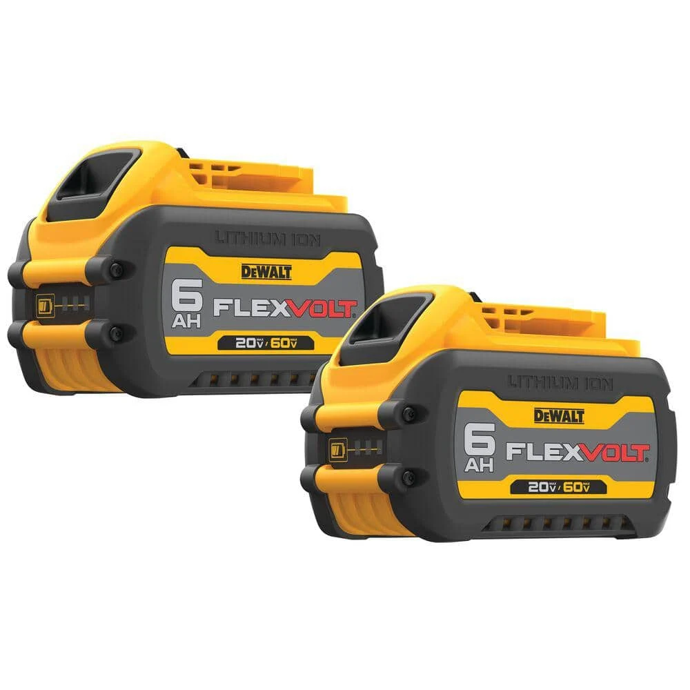 DeWalt DCB606-2 Flexvolt 20/60V Max Battery Pack 6.0Ah Dual Pack