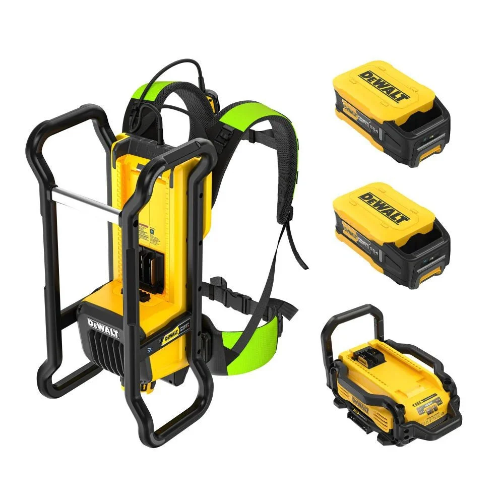 DeWalt DCPS310AG2 PowerShift Backpack Vibrator Kit