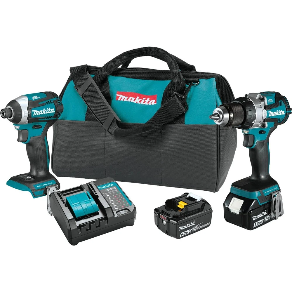 Makita XT296ST 18V LXT Brushless 2-Pc. Combo Kit