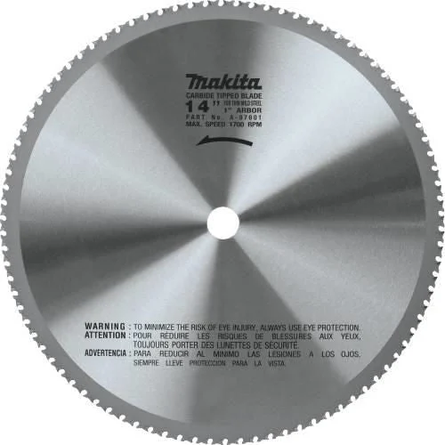 Makita 97601 14 Inch Metal Cutting Blade Ferrous Metal