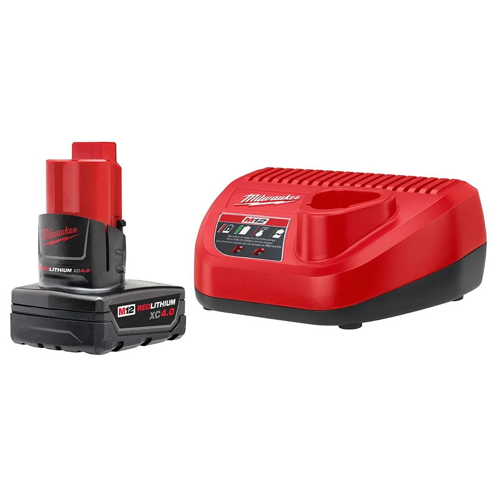Milwaukee 48-59-2440 M12 XC4.0 Starter Kit