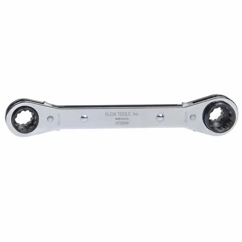 Klein Tools KT223X4 Ratcheting 4-in-1 Box Wrench