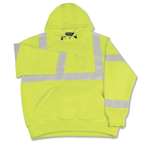 ERB 61542 Hi-Vis Pullover Sweatshirt Class 3 X Large