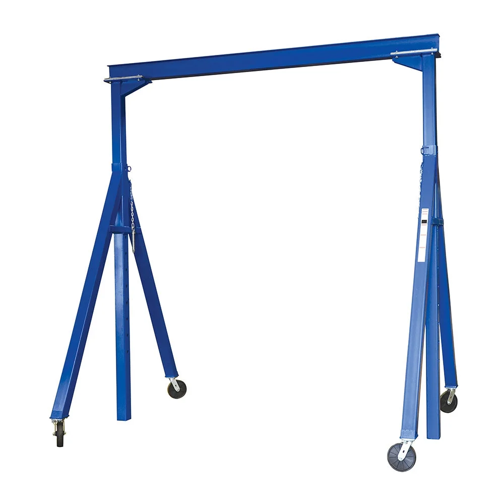 Vestil Adj Height Steel Gantry Crane 4k 10 X 16