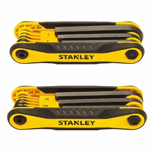 Stanley 017Pc Hex Key Set Sae/Mm