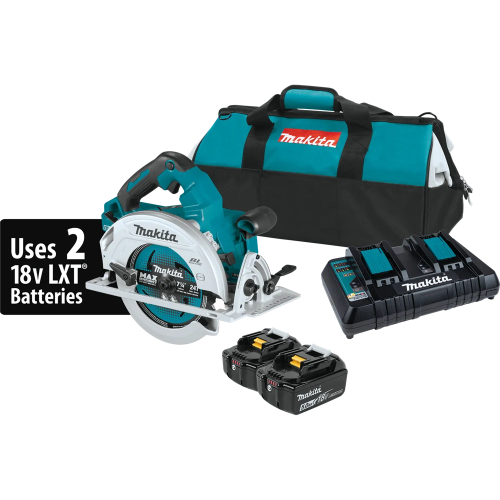 Makita XSH06PT 18V X2 7-1/4 in. Circular Saw Kit