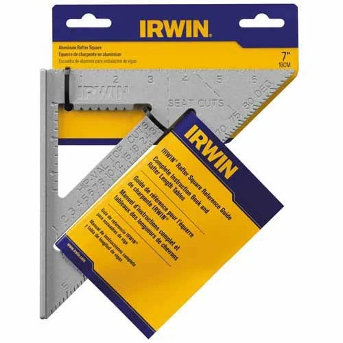 Irwin 1794464 Rafter Square Aluminum 7-Inch (Silver