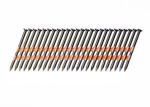 PrimeSource GR09HG 21 Deg Plastic Strip Nails 2-3/8" X .113" Smooth Hot Dip Galvanized - 5,000 pcs