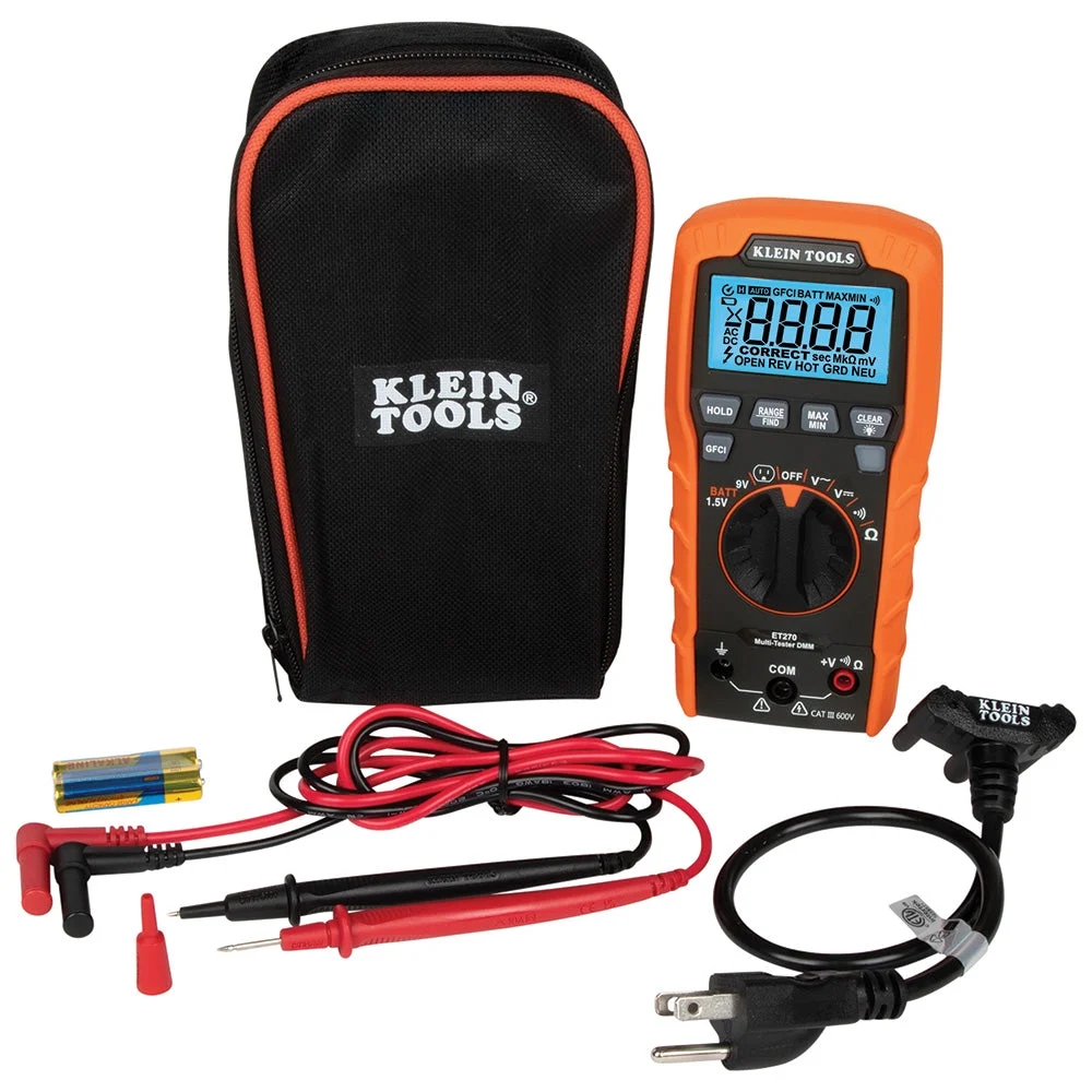 Klein ET270 Digital Multi-Tester Multimeter