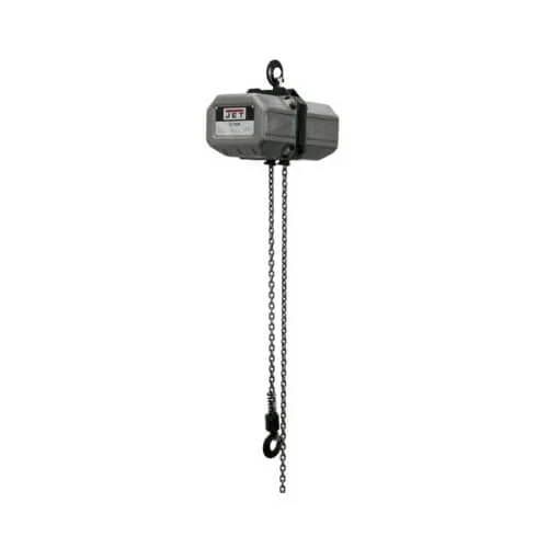 JET 123200 1/2SS-3C-20, 1/2-Ton Electric Chain Hoist 3-Phase 20 ft. Lift