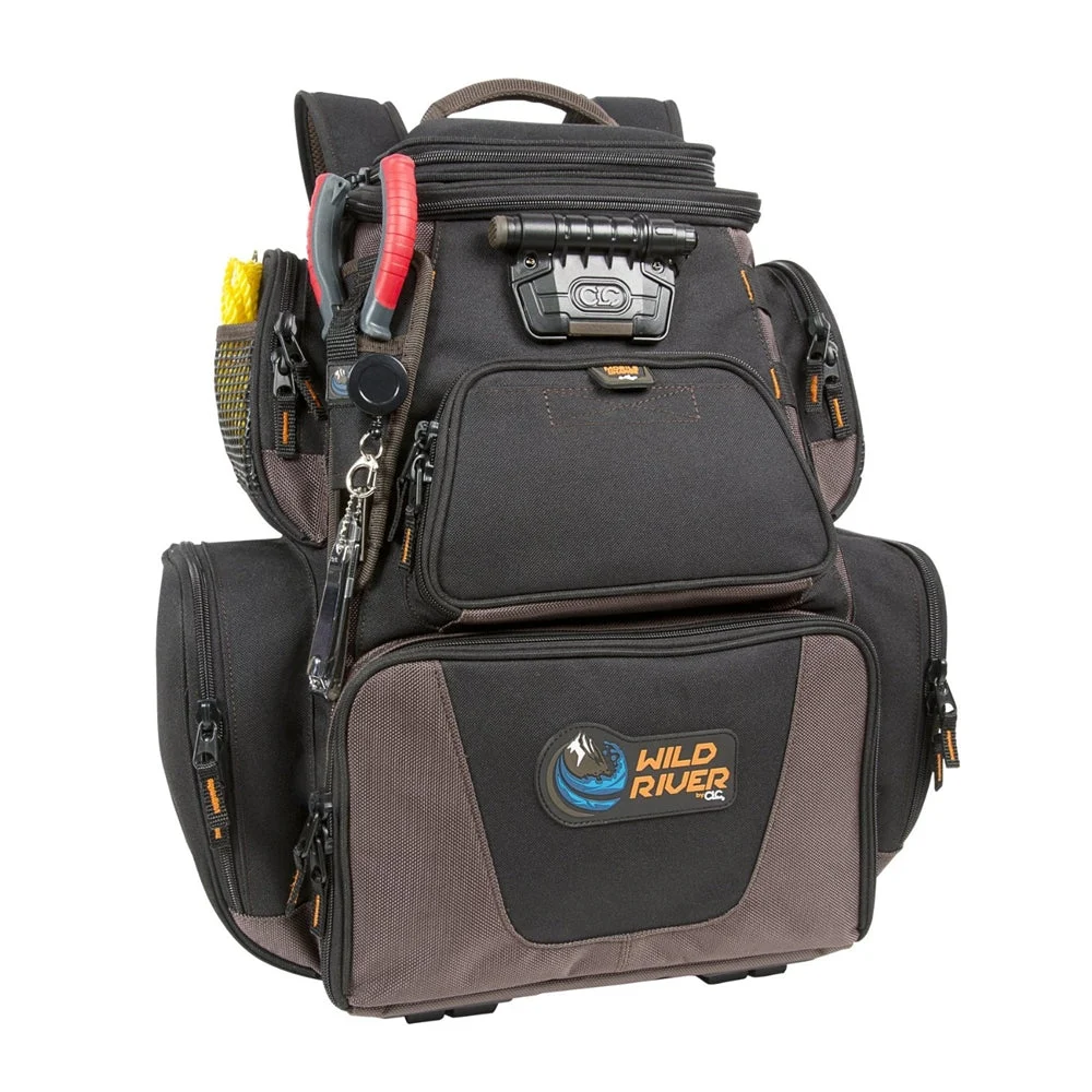 Wild River WN3605 Tackle Tek Nomad XP Lighted Backpack with USB Charging System