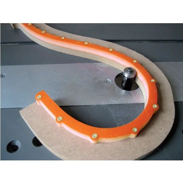 CMT TMP-1000 Flexible Template for Curved and Arched Routing, 23/32 X 23/32-Inch