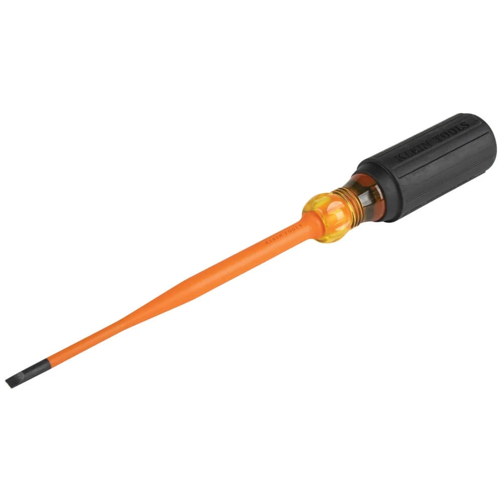 Klein 6916INS Slim-Tip Insulated Screwdriver, 6 in. Shank