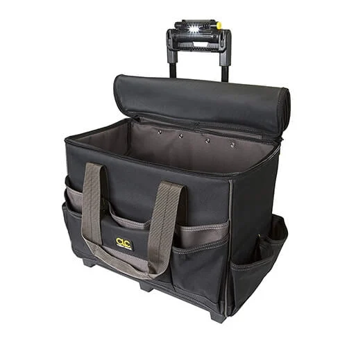 CLC L258 Lighted Handle 17 in. Roller Tech Gear Bag