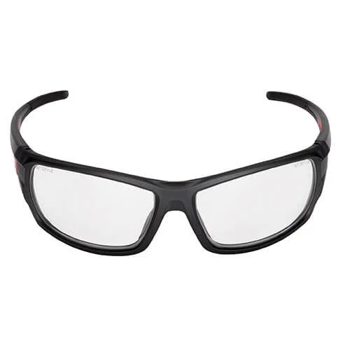 Milwaukee 48-73-2020 Clear Safety Glasses, Blister 6 Pack
