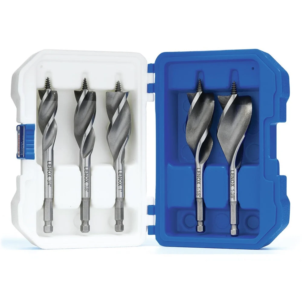 Lenox 14788 Plumbers Bi-Metal Utility Bit Kit 5-Piece