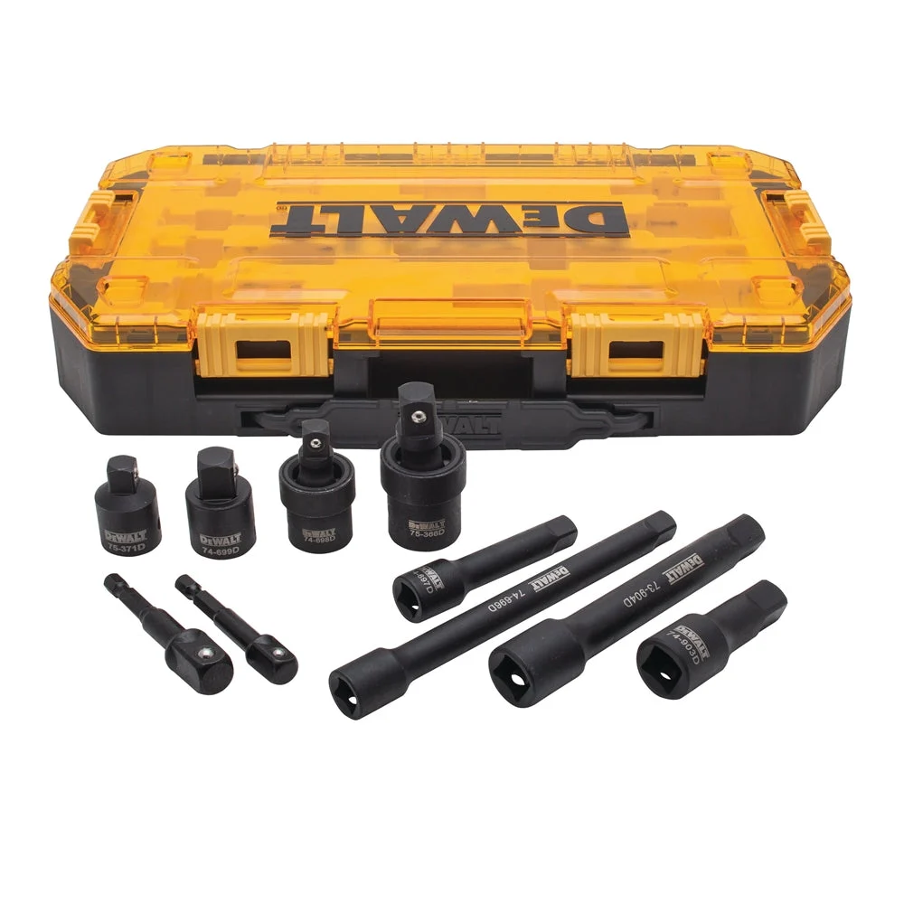 Dewalt Dwmt74741 10Pc 3/8 / 1/2 In. Drive Impact Set