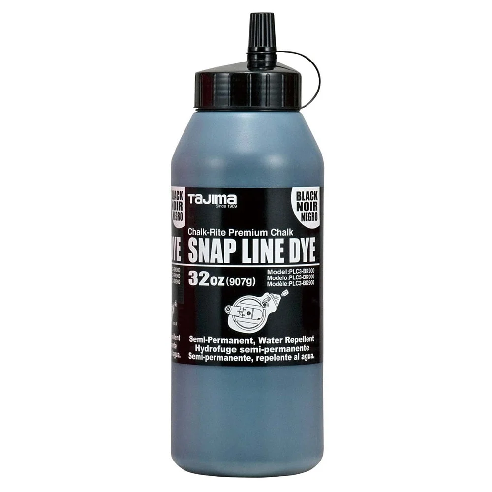 Tajima PLC3-BK900 Dye Semi-Permanent Black Chalk