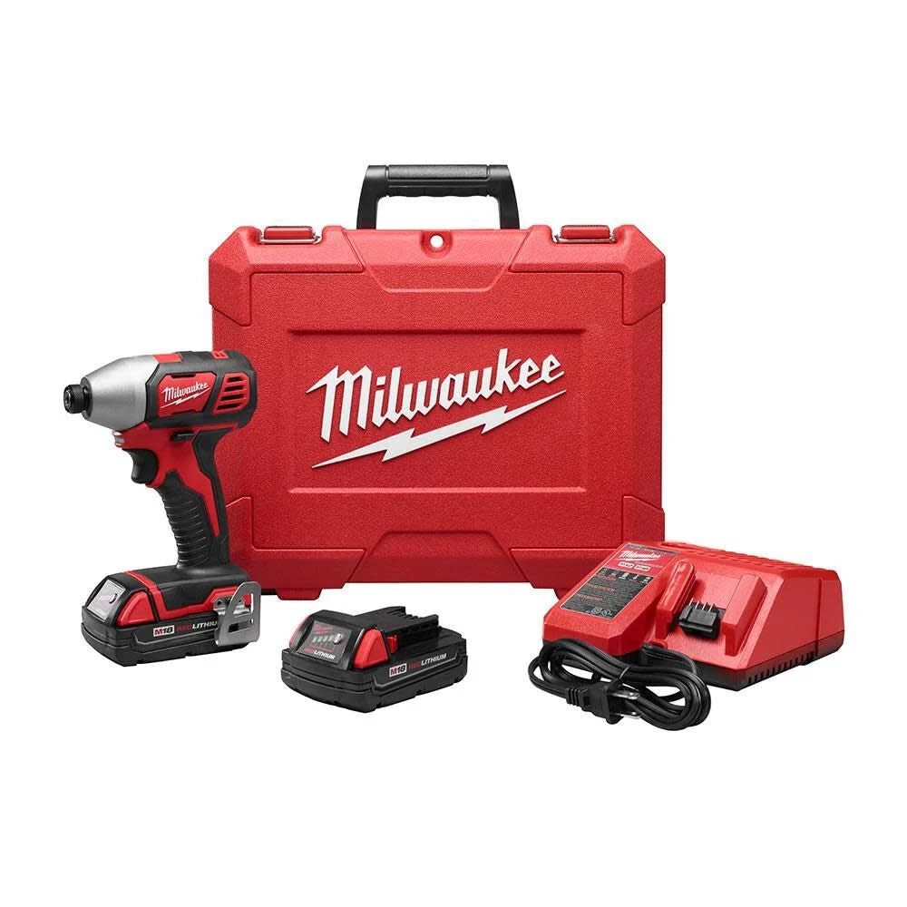Milwaukee 2656-22CT M18 1/4" HEX IMPACT DRIVER KIT