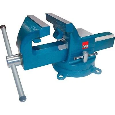Bessey BV-DF6SB Vise, 6 In., drop forged, pipe jaws, swivel base and anvil included